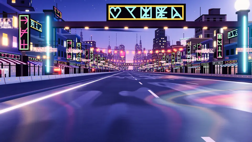 Neon Mile: the road ahead